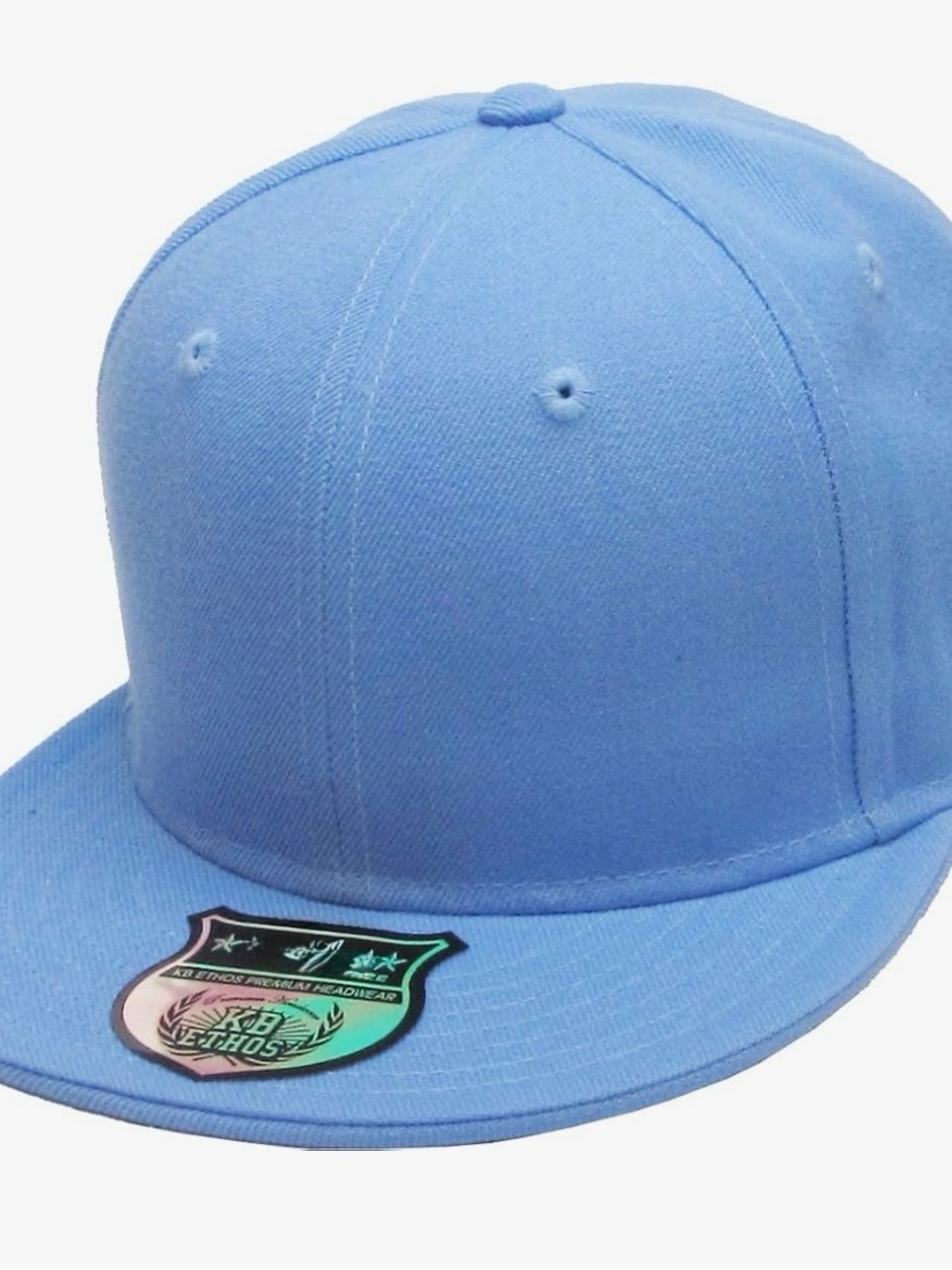 NWT KBEthos light Blue Flat-Brim Cap size 8